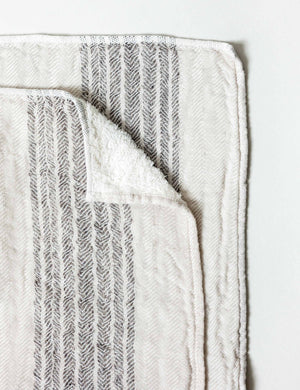 Flax Line Hand Towel