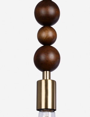 Lolara Beaded Pendant, Brown