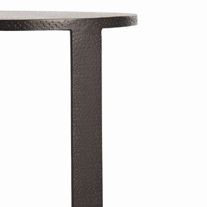 Arteriors Ramiro End Table, Black Waxed
