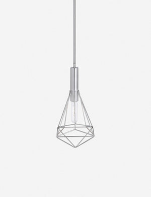 Marjie Mini Pendant, Brushed Nickel