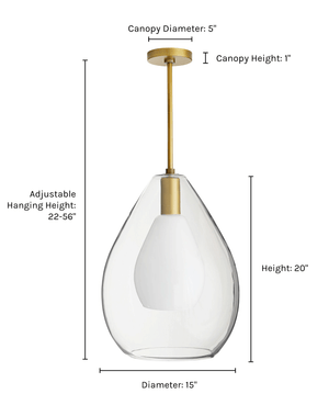 Arteriors Nala Pendant Light