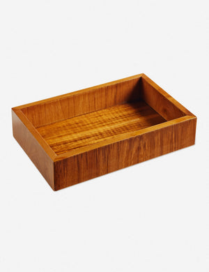 Nemma Amenities Tray, Teak