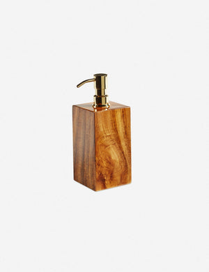 Nemma Soap Dispenser, Teak