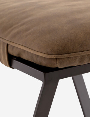 Nik Leather Bench