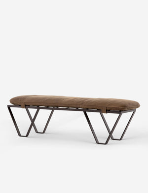 Nik Leather Bench