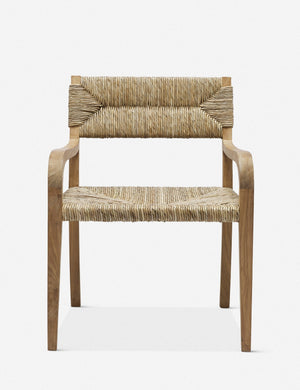 Nolani woven rattan arm chair