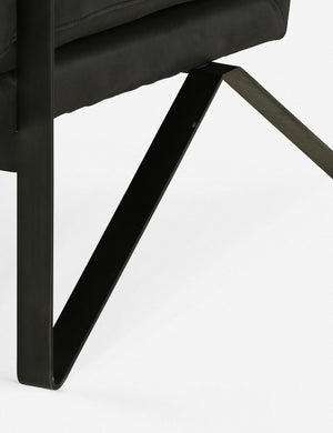 Oba Leather Chair, Umber Black