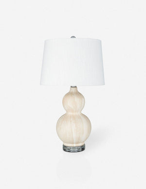 Octavia Table Lamp, Tan