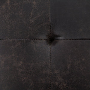 Olwina Square Leather Coffee Table