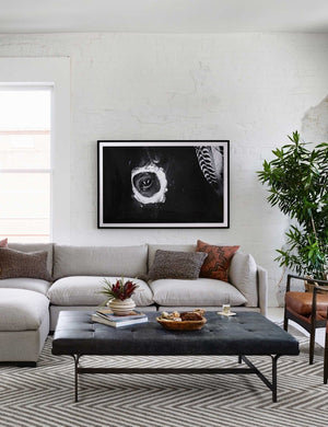 Patrizia Leather Coffee Table