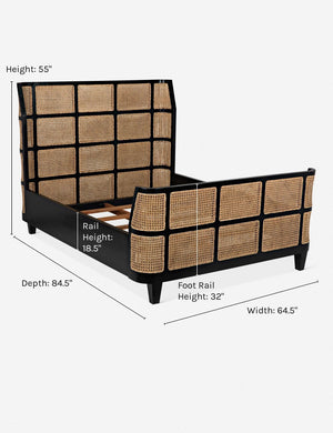 Pavia Bed, Queen