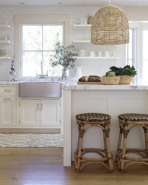 Beehive Pendant Light, Natural
