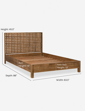 Priya Bed, Queen