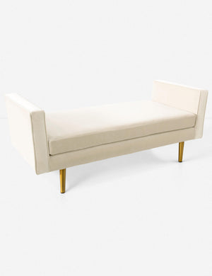 Raydon Velvet Daybed, Dove