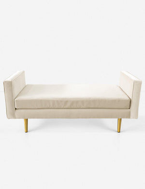 Raydon Velvet Daybed, Dove