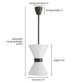 Richard Indoor / Outdoor Pendant Light by Arteriors