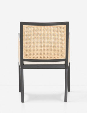 Jeni Dining Arm Chair, Black