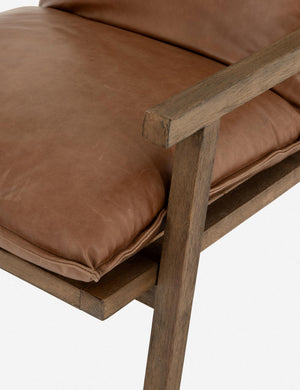 Rowena Leather Accent Chair
