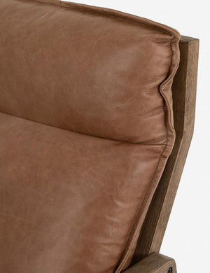 Rowena Leather Accent Chair
