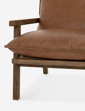 Rowena Leather Accent Chair