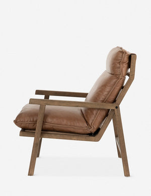 Rowena Leather Accent Chair