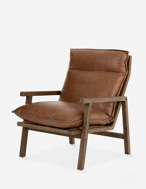Rowena Leather Accent Chair
