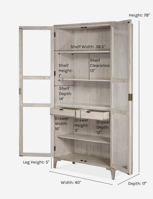 Ryden Curio Cabinet