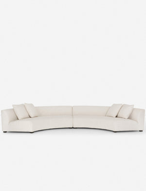 Saban 2-Piece Curved Sectional Sofa OLD