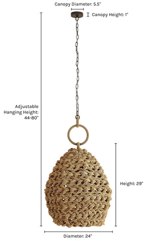 Arteriors Saxon Pendant Light