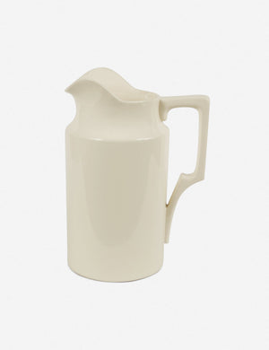 Stoneware Still Life Pitcher