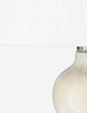 Octavia Table Lamp, Tan