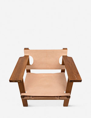Inya Leather Accent Chair