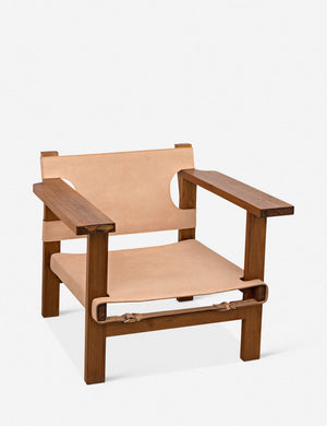 Inya Leather Accent Chair