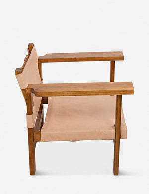 Inya Leather Accent Chair