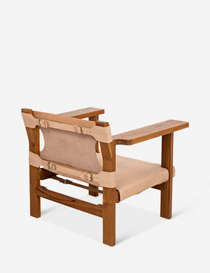 Inya Leather Accent Chair