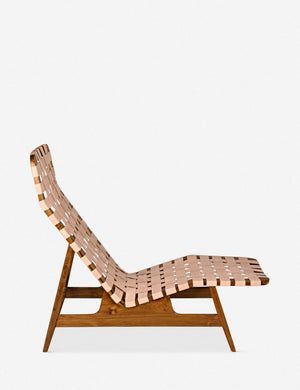 Jaslene Leather Lounge Chair