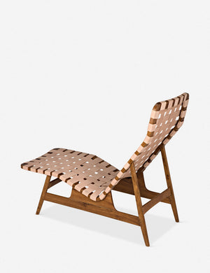 Jaslene Leather Lounge Chair