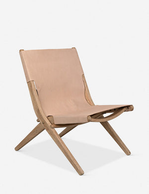 Kanti Leather Accent Chair