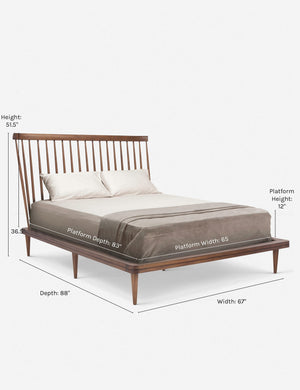 Sonia Platform Bed, Queen