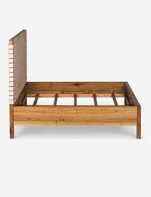 Tiyana Leather Bed, Queen