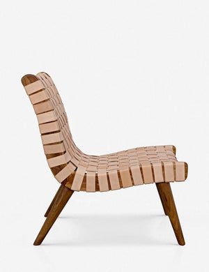 Tiyana Leather Accent Chair
