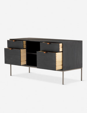 Rosamonde Filing Sideboard, Black