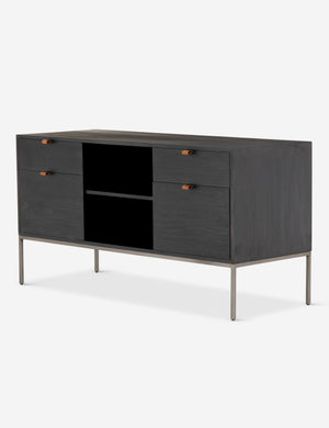 Rosamonde Filing Sideboard, Black