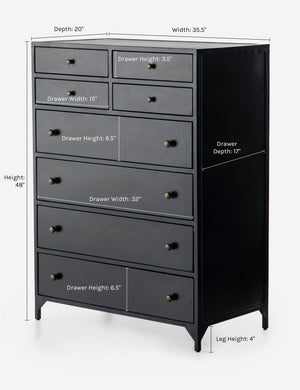 Verruca Tall Dresser