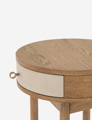 Panthea Round Nightstand