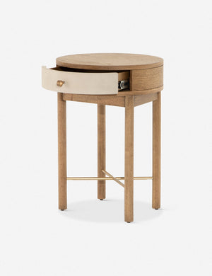 Panthea Round Nightstand