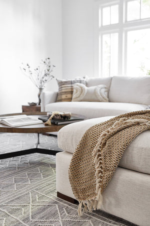 Grove Throw, Camel, ED Ellen DeGeneres Crafted by Loloi