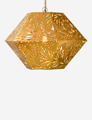 Morris & Co. Marigold Hexagonal Pendant Light