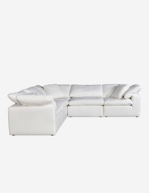 Jacques Corner Sectional Sofa, Cream