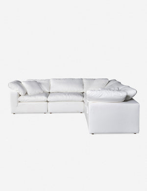 Jacques Corner Sectional Sofa, Cream